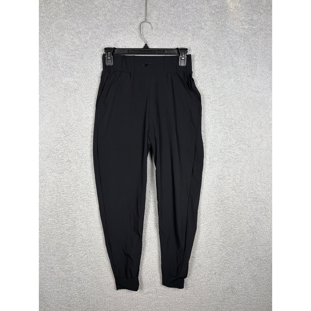 Nike Women's XS Full Length Bliss Lux Slim Fit Training Pant Black CV5848-010